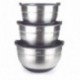 SET DE 3 BOLES INOX DE LACOR
