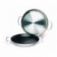 PAELLERA VALENCIANA INOXIDABLE 18/10 ANTIADHERENTE DE LACOR 36 CM