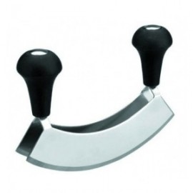 Corte vegetais lacra dupla lâmina inoxidável 17x2 cm