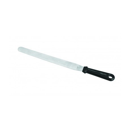 ESPÁTULA LARGA RECTA MANGO SOLIDO INOXIDABLE DE LACOR 25 CM