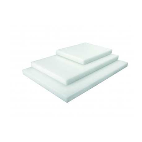 Tabela de corte de polietileno branco de polietileno Gastronorm de lacor 265x162x20 mm