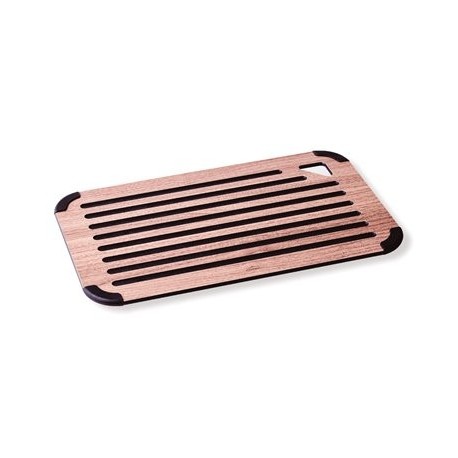 TABLA DE CORTE NOGAL PARA PAN DE LACOR 40X25 CM