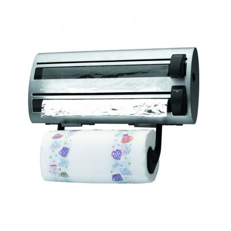 PORTARROLLOS PARED OVAL INOXIDABLE DE LACOR