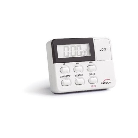 Relógio de cozinha de alarmes lacor