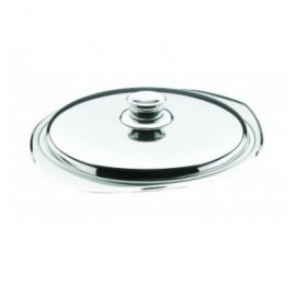 TAPA SOPERA INOXIDABLE 18/10 DE LACOR 22 CM