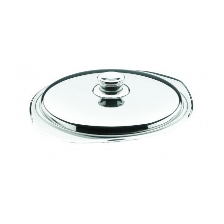 TAPA SOPERA INOXIDABLE 18/10 DE LACOR 22 CM