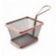 12x10 cm lacor bronze square cesto