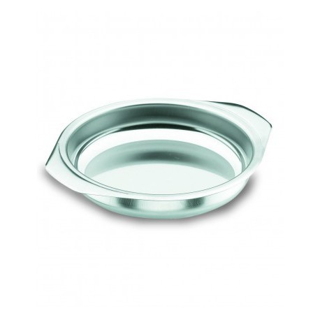 PLATO DE HUEVOS INOXIDABLE 18/10 DE LACOR 16 CM