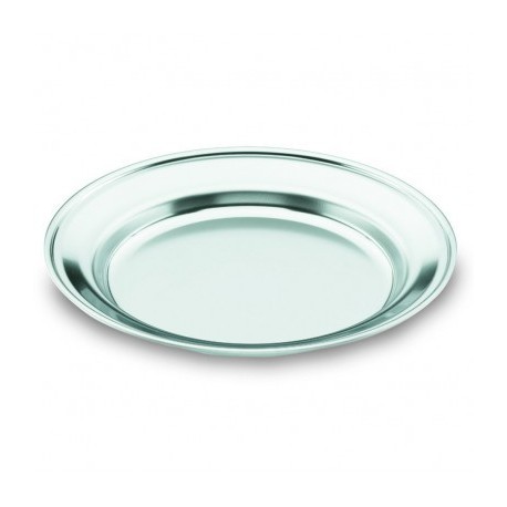 PLATO CAMPING LLANO INOXIDABLE 18/10 DE LACOR 22 CM