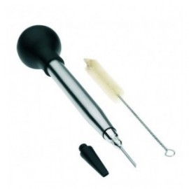 Pipete de molho em aço inoxidável de decoração