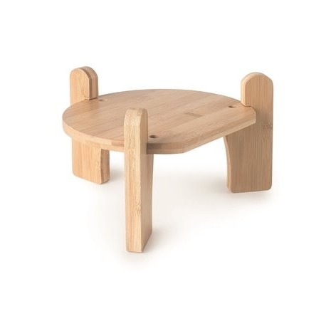 SOPORTE DE BAMBU PARA JARRA DISPENSADORA DE LACOR 21X14.5 CM