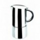Cafetera Express Moka INoxidável de Lacor 10 xícaras