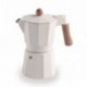 CAFETERA TRENTO WHITE DE LACOR 6 TAZAS