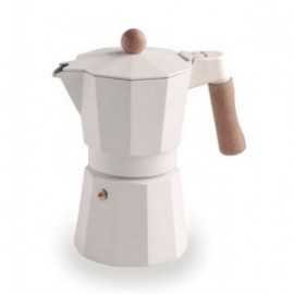 CAFETERA TRENTO WHITE DE LACOR 6 TAZAS