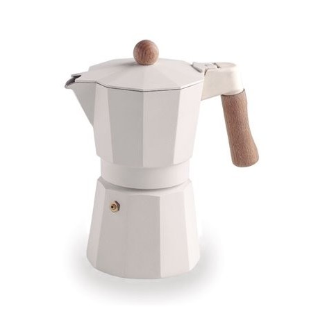 CAFETERA TRENTO WHITE DE LACOR 6 TAZAS