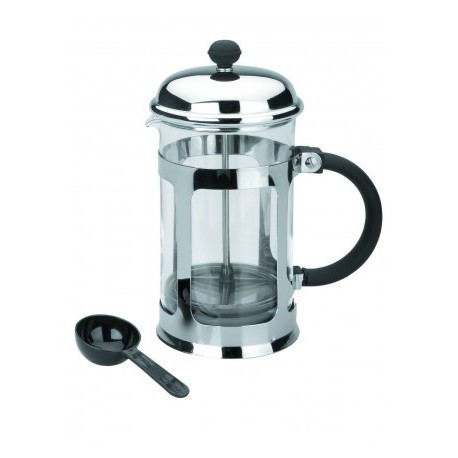 CAFETERA CRISTAL INOXIDABLE 18/10 DE LACOR 0.35 Litros
