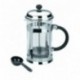 CAFETERA CRISTAL INOXIDABLE 18/10 DE LACOR 0.80 Litros