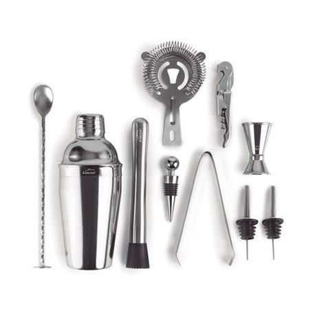 JUEGO DE UTENSILIOS DE COCTELERÍA INOX DE LACOR