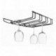SOPORTE DE COPAS BLACK DE 4 FILAS DE LACOR 34x40 CM