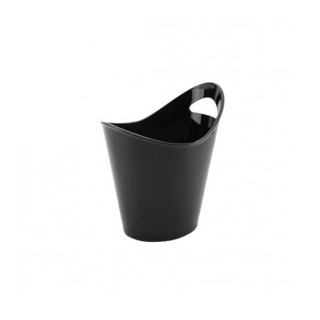 Cubo de resfriamento preto com alça lacor