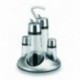VINAGRERA LUXE 4 PIZAS CON SOPORTE DE LACOR 170-30 ML