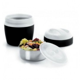 Térmicos de comida lacor preta 1 litro