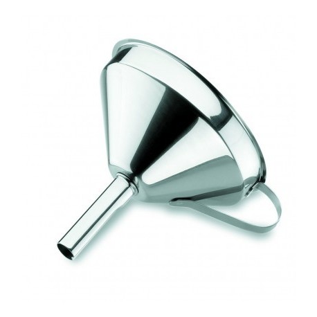 EMBUDO CON FILTRO INOXIDABLE EN ACERO 18/10 DE LACOR 10 CM