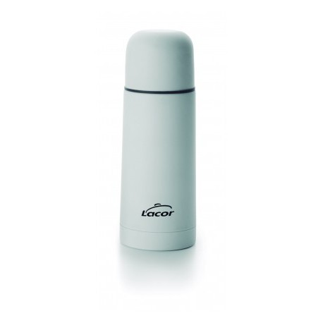 Thermo Soft Touch Branco A aço inoxidável 18/10 de lacor 0,35 litros