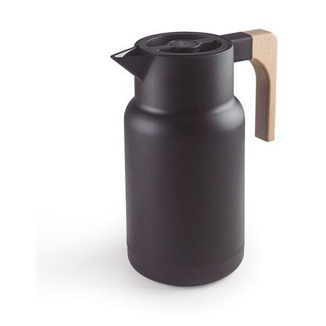 JARRA TERMO WOOD BLACK DE LACOR 1 LITRO