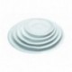 PLATO REDONDO ONDULADO MELAMINA DE LACOR 250X30 MM