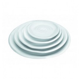 PLATO REDONDO ONDULADO MELAMINA DE LACOR 295X31 MM