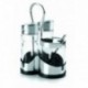 JUEGO SALERO-PIMENTERO-MOSTAZA BASIC DE LACOR