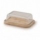 MANTEQUILLERA BAMBU DE LACOR 18.5X14 CM