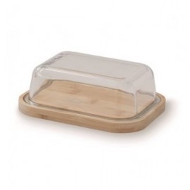 MANTEQUILLERA BAMBU DE LACOR 18.5X14 CM