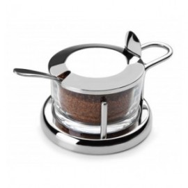 Querera parmesana com 200 ml de colher inoxidável