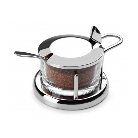 Querera parmesana com 200 ml de colher inoxidável