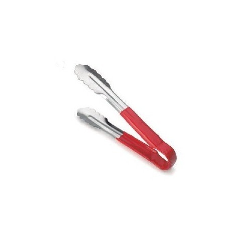 PINZA ROJA KARU DE ACERO DE LACOR 24 CM