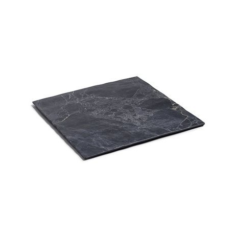 BANDEJA CUADRADA STONE DE LACOR 28.5X28.5 CM