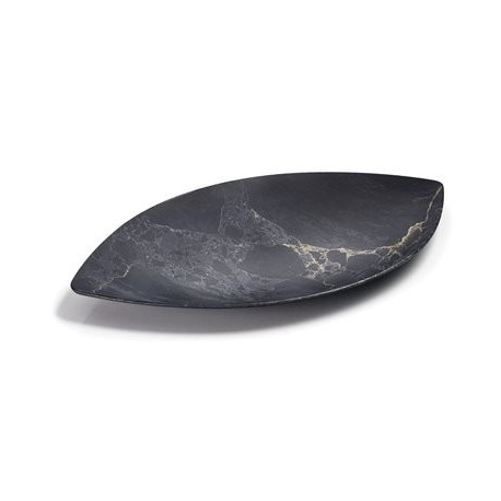 FUENTE HOJA STONE DE LACOR 40X25.3 CM