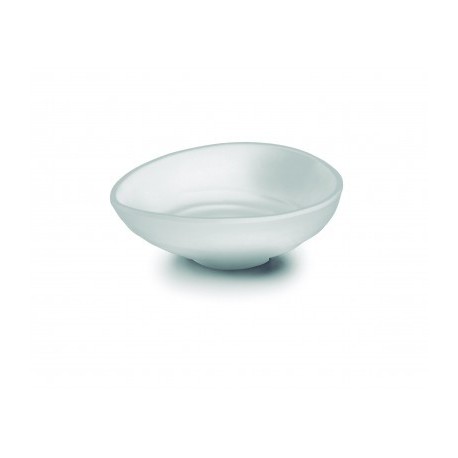 FUENTE REDONDA MELAMINA SERIE WHITE DE LACOR 17x14x6 CM