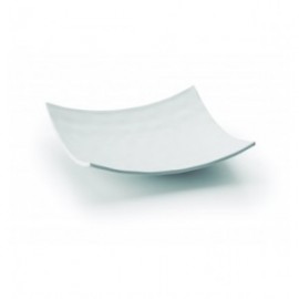 FUENTE CUADRADA MELAMINA SERIE WHITE DE LACOR 19x19x4 CM