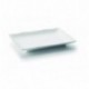 FUENTE RECTANGULAR MELAMINA SERIE WHITE DE LACOR 25x17.5x3 CM