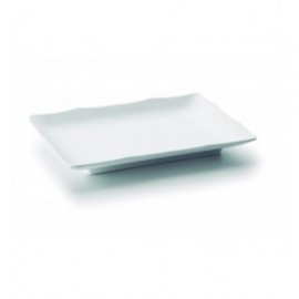 FUENTE RECTANGULAR MELAMINA SERIE WHITE DE LACOR 25x17.5x3 CM