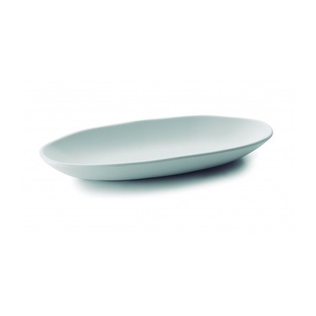 FUENTE RECTANGULAR MELAMINA SERIE WHITE DE LACOR 32x14x4 CM