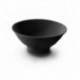 BOL CÓNICO MELAMINA SERIE BLACK DE LACOR 17x7 CM