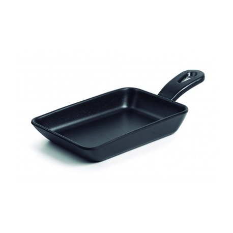 MINI SARTÉN RECTÁNGULAR DE MELAMINA DE LACOR 17X11.5 CM