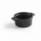 MINI-COCOTTE BLACK DE MELAMINA SIN TAPA DE LACOR 9 CM