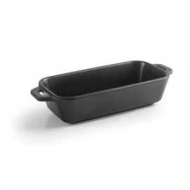 MINI-COCOTTE BLACK DE MELAMINA RECTANGULAR DE LACOR 18X8.5 CM