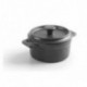 MINI-COCOTTE GREY DE MELAMINA CON TAPA DE LACOR 10 CM