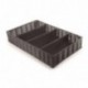 CUBERTER 4 Compartimentos PP de Rattan de Lacor 53x32,5 cm